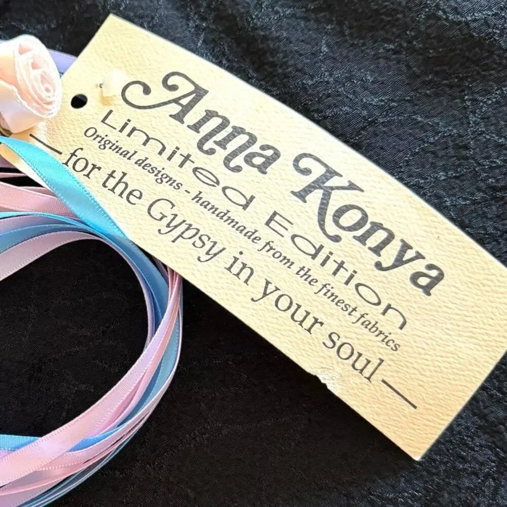 Renaissance Faire Ribbon Rosette Streamers Anna Konya Handmade Cosplay Fairycore